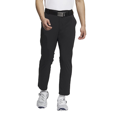 アディダス(adidas)ゴルフウェア EX-Stretch アクティブ スリーストライプス アンクルパンツ KVH17-JF6306BLK