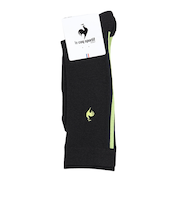 ルコックスポルティフ（lecoqsportif）ゴルフ 涼感メッシュ レギュラー丈ソックス LG5SSO11M BK00
