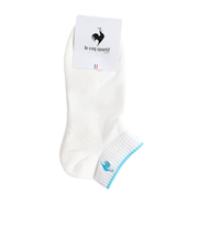 ルコックスポルティフ（lecoqsportif）ゴルフ 涼感メッシュ アンクル丈ソックス LG5SSO10M WH00