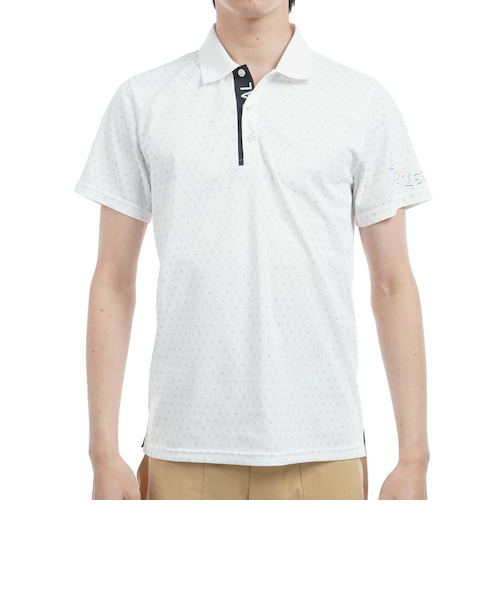 アドミラルゴルフ(Admiral GOLF) ウェア リーフプリント 半袖ポロ