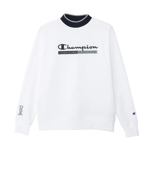 チャンピオン（CHAMPION）ゴルフウェア 吸汗速乾 長袖 モックネックシャツ C3-BG401 010