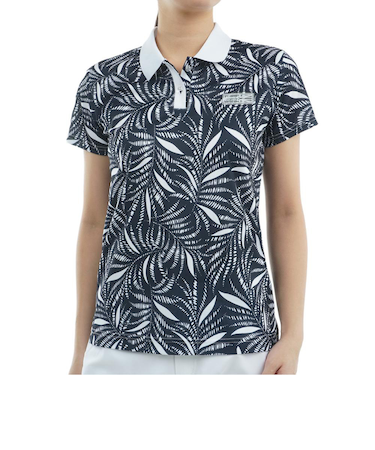 アドミラル ゴルフ（Admiral GOLF）ゴルフウェア ライトメッシュ リゾートポロシャツ ADLA536-NVY