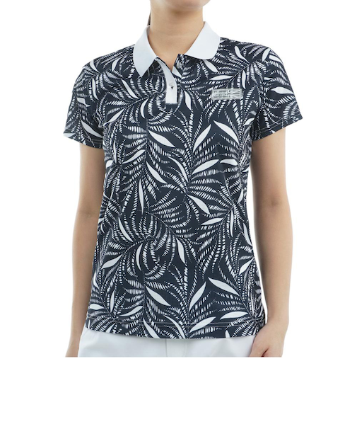 アドミラル ゴルフ（Admiral GOLF）ゴルフウェア ライトメッシュ リゾートポロシャツ ADLA536-NVY