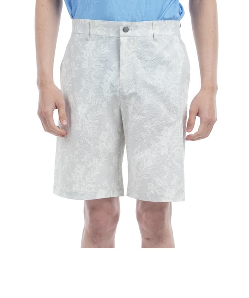 ゴルフウェア リゾートプリント ショートパンツ THMA523-WHT