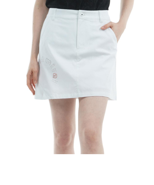 アドミラル ゴルフ（Admiral GOLF）ゴルフウェア 吸水速乾 ドライメッシュ サイドプリーツスカート ADLA530-WHT