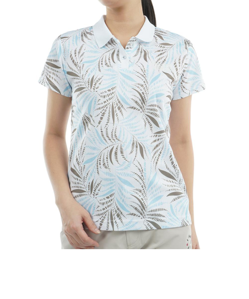 アドミラル ゴルフ（Admiral GOLF）ゴルフウェア ライトメッシュ リゾートポロシャツ ADLA536-WHT