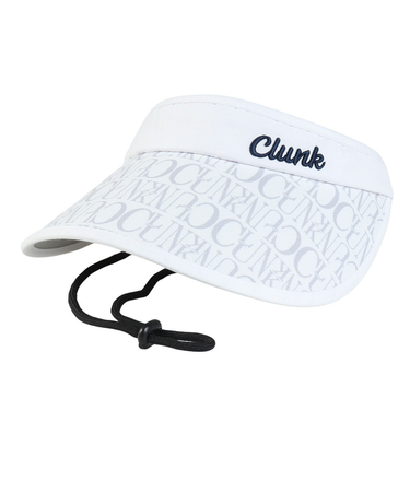 クランク（CLUNK）ゴルフ シャンブレーワイドバイザー CL5TWD03 WHT