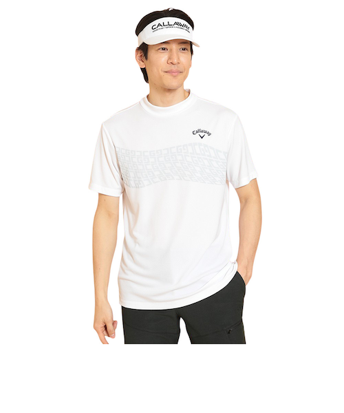 キャロウェイ（CALLAWAY）ゴルフウェア 接触冷感 -3℃裏クール 半袖