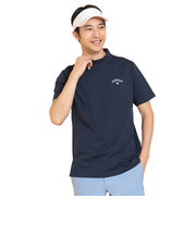 キャロウェイ（CALLAWAY）ゴルフウェア 接触冷感 -3℃裏クール 半袖 モックネックシャツ C25134122-1120