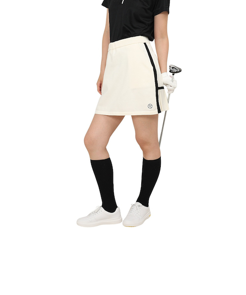 トミーアーマー(Tommy Armour)ゴルフウェア ポリニットプリーツスカ-ト インナー付き TASL25S060021 OWHT