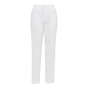 クランク(CLUNK)ゴルフウェア UVカット スリム タックテーパードパンツ CL5TUD07 WHT