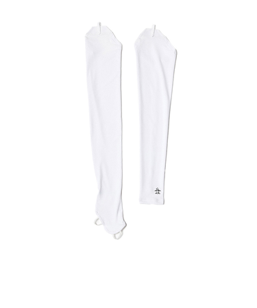 マンシング（MUNSING）ゴルフ サンスクリーンNIR ストラップ付きUVアームカバー 右手手甲付き MG5SAZ51L WH00