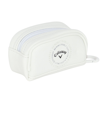 キャロウェイ（CALLAWAY）ゴルフ アップタウン ボールポーチ 2個用 WMS25 5925126 MS25WHT