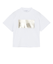 ROSASEN（ROSASEN）ゴルフウェア 半袖 箔プリントモックネックシャツ 048-23441-25SS-004