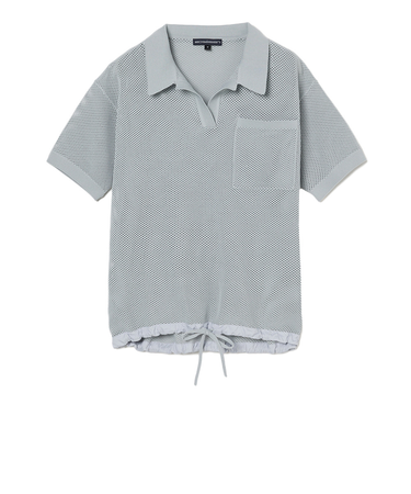 ROSASENゴルフウェア メッシュ 半袖ポロシャツ Reginaコラボ 045-23443-25SS-013