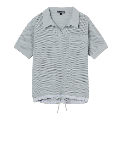 ROSASENゴルフウェア メッシュ 半袖ポロシャツ Reginaコラボ 045-23443-25SS-013