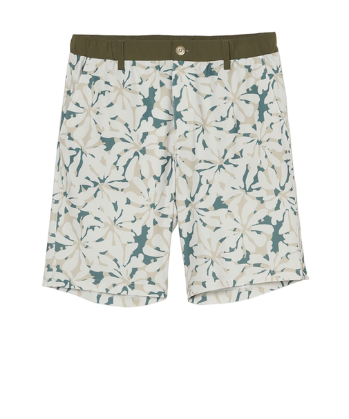 ROSASEN(ROSASEN)ゴルフウェア 吸水速乾 ストレッチ メッシュプリント ショートパンツ 044-73442-25SS-028