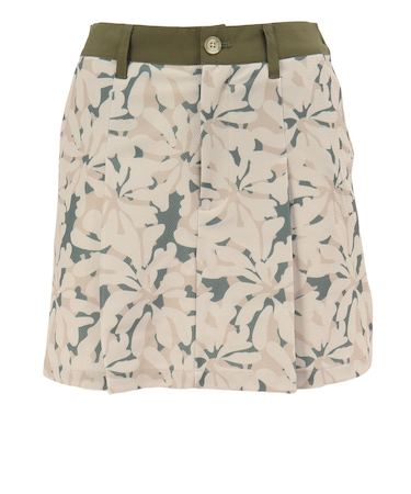 ROSASEN(ROSASEN)ゴルフウェア ストレッチメッシュプリントタックスカート 045-73442-25SS-028