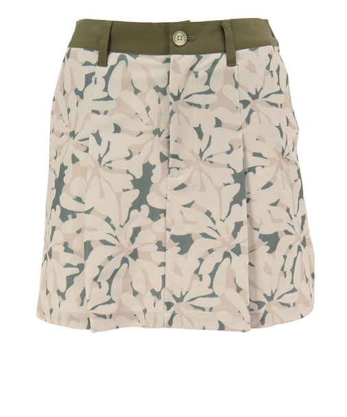 ROSASEN(ROSASEN)ゴルフウェア ストレッチメッシュプリントタックスカート 045-73442-25SS-028