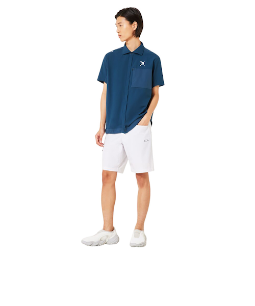オークリーゴルフ OAKLEY【Ｌ】セットアップ モックネック＆ショートパンツ OAKLEY オークリー ゴルフウェア ショートパンツ 春 夏 TECH