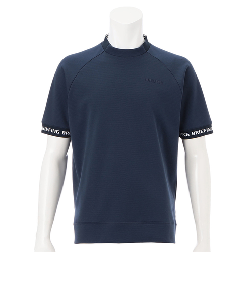 ブリーフィング（BRIEFING）モックネック ゴルフ 半袖 NECK LOGO