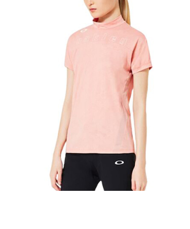 オークリー（OAKLEY）ゴルフウェア 接触冷感 ELEVATE LOGO モックネックシャツ FOA500846-41E