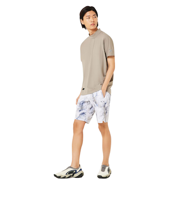 オークリー（OAKLEY）ゴルフウェア 吸汗速乾 接触冷感 SKULL BOLD OMBLE ショートパンツ FOA407608-186