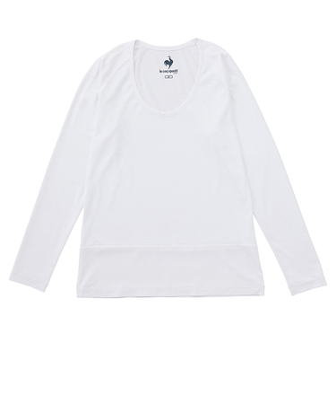 ルコックスポルティフ（lecoqsportif）ゴルフウェア 吸汗速乾 STFメッシュアンダーシャツ QGWXJM01 WH00