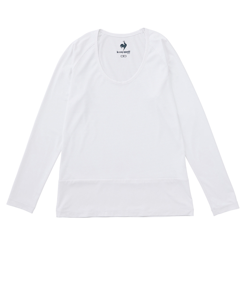 ルコックスポルティフ（lecoqsportif）ゴルフウェア 吸汗速乾 STFメッシュアンダーシャツ QGWXJM01 WH00