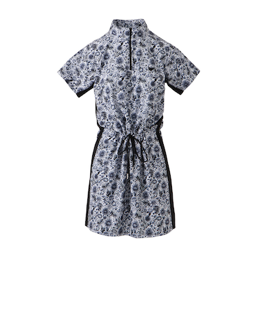 クランク（CLUNK）ゴルフウェア 半袖 花柄ワンピース CL5TUQ16 BLK