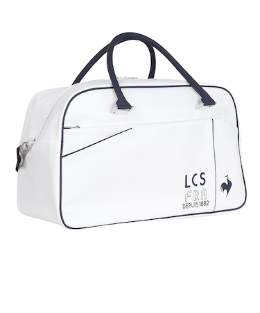 ルコックスポルティフ（lecoqsportif）ゴルフ スクエア型ボストンバッグ LG5SBB20MB WH00