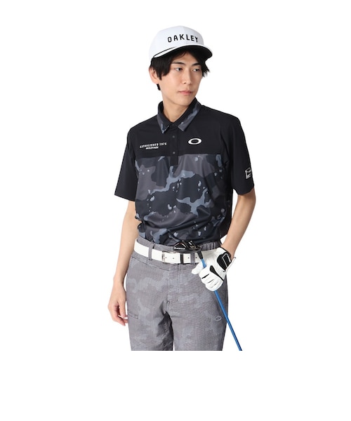 オークリー（OAKLEY）ゴルフウェア 吸汗速乾 接触冷感 STALWART モック