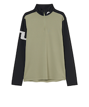 J.LINDEBERG(J.LINDEBERG)ゴルフウェア Heath Strike クォータージップ 長袖シャツ 071-33213-025