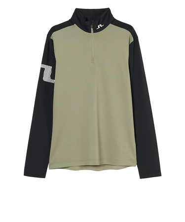 J.LINDEBERG(J.LINDEBERG)ゴルフウェア Heath Strike クォータージップ 長袖シャツ 071-33213-025