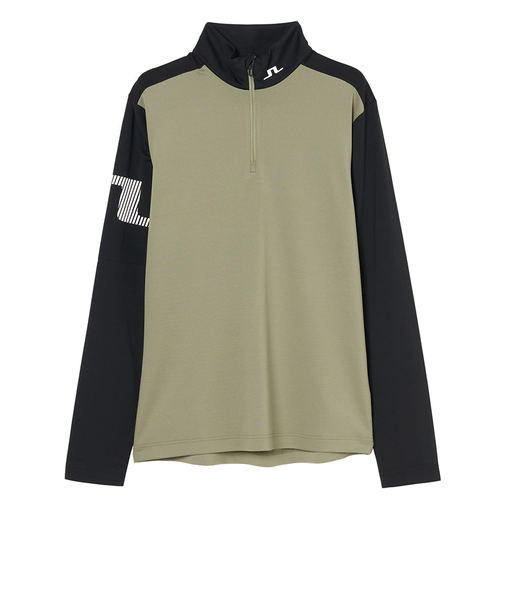 J.LINDEBERG(J.LINDEBERG)ゴルフウェア Heath Strike クォータージップ 長袖シャツ 071-33213-025