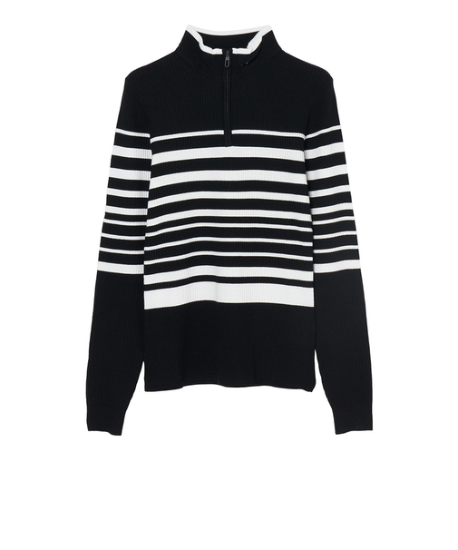 J.LINDEBERG(J.LINDEBERG)ゴルフウェア 長袖 Cheryl Knitted ジップ 072-13310-019