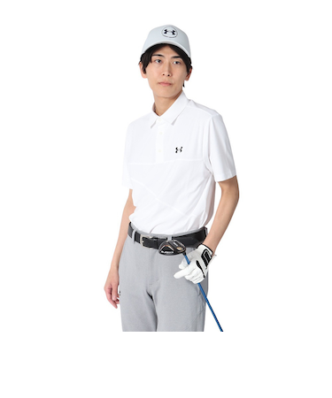 アンダーアーマー（UNDER ARMOUR）ゴルフウェア Match play 半袖 ポロシャツ 6003633 100