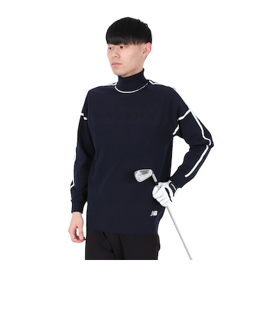 ニューバランス（new balance）ゴルフウェア タートルネック ニット プルオーバー 012-4274001-121