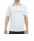 ゴルフウェア 吸水速乾 エッセンシャル ストライプ 半袖ポロシャツ THMA513-WHT