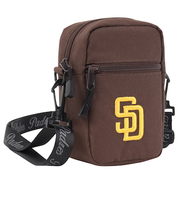 エムエルビー（MLB）ゴルフ MLBミニショルダーバッグ サンディエゴ・パドレス SD-SD120/BROWN