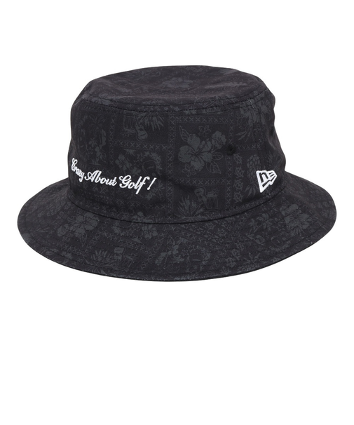 ニューエラ（NEW ERA）ゴルフ 抗菌 ハット バケット01 Bandana BLK 14391301