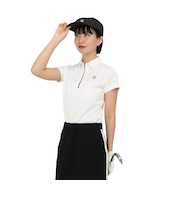 トミーアーマー（Tommy Armour）ゴルフウェア 吸汗速乾 ジャガードポロシャツ TANB25S070023 WHT