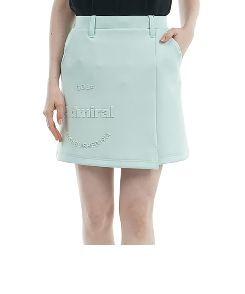 アドミラル ゴルフ（Admiral GOLF）ゴルフウェア エンボスロゴ ダンボールスカート ADLA514-MGRN