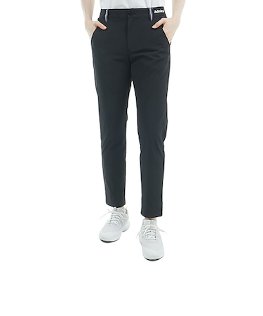 アドミラル ゴルフ（Admiral GOLF）ゴルフウェア 撥水ロゴプリントロングパンツ ADLA522-BLK