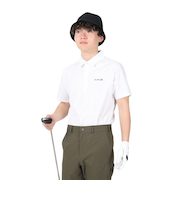 ハーレー(HURLEY)ゴルフウェア 吸汗速乾 ファントム ワンアンドオンリー 半袖ポロシャツ MKT2310070-OWHT