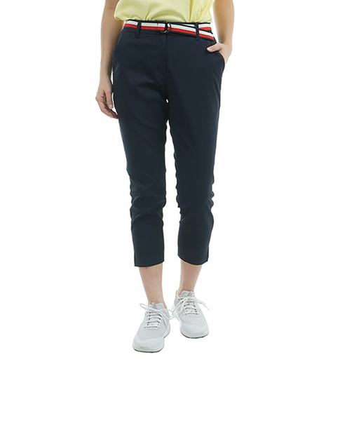 ゴルフウェア ベルテッドツイル 3/4パンツ THLA505-NVY