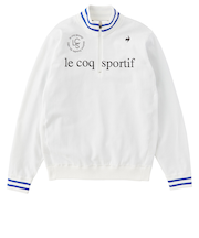 ルコックスポルティフ（lecoqsportif）ゴルフウェア ストレッチフォーサー 長袖 裏地付き防風セーター LG4FST30M WH00
