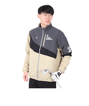 ルコックスポルティフ（lecoqsportif）ゴルフウェア アウター ストレッチフォーサー 中綿 2WAYブルゾン LG4FWB50M BG00