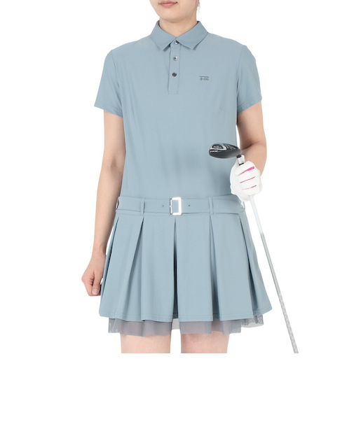 ROSASEN（ROSASEN）ゴルフウェア 半袖 ナイロン ワンピース 048-63541-25SS-092