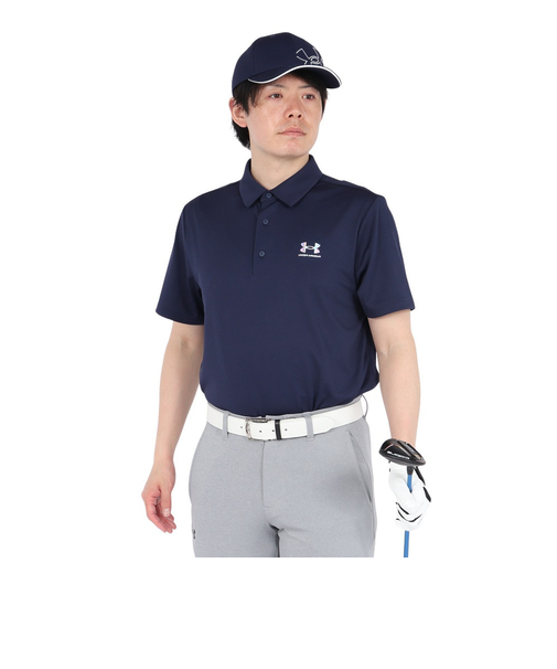アンダーアーマー(UNDER ARMOUR)ゴルフウェア アーマードライ 半袖 ポロシャツ 6001247 410